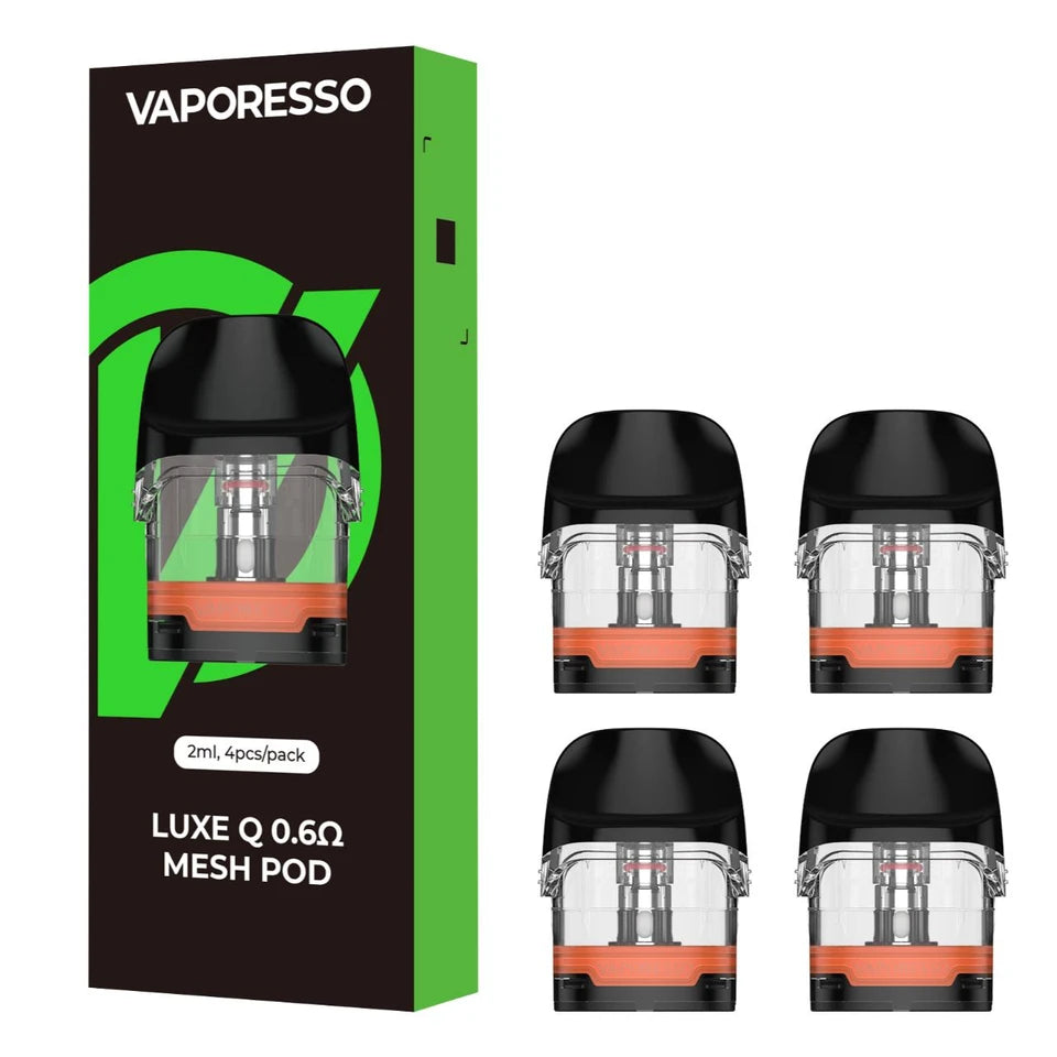 VAPORESSO LUXE Q 1.0 OHM 3ML MESH POD WITH PACKAGING