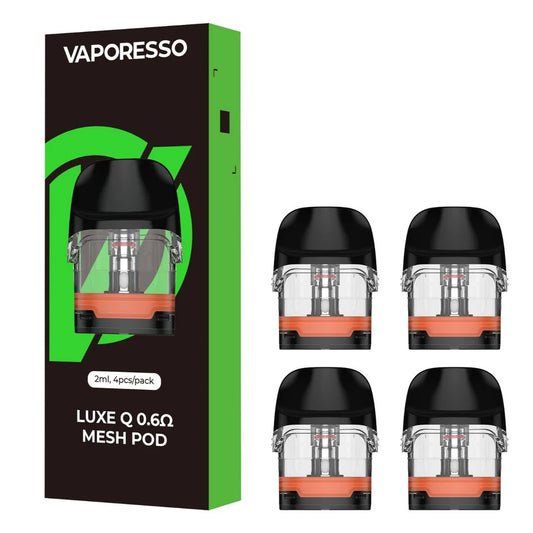 VAPORESSO LUXE Q 1.0 OHM 3ML MESH POD WITH PACKAGING