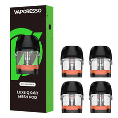 VAPORESSO LUXE Q 1.0 OHM 3ML MESH POD WITH PACKAGING