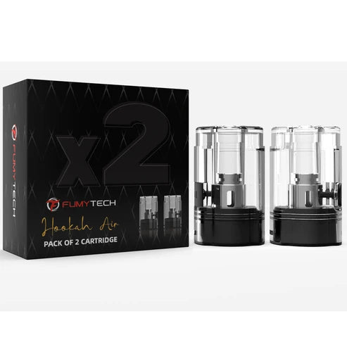 FUMYTECH HOOKAH AIR REPLACEMENT COILS PACK OF 2 WITH PACKAGING