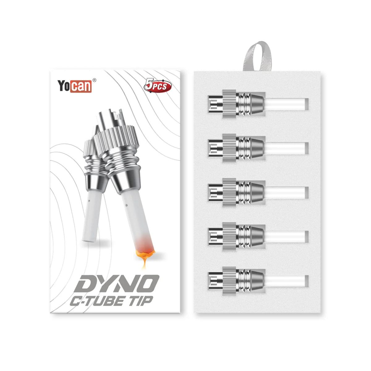 YOCAN DYNO C-TUBE TIP 5PCS WITH PACKAGING