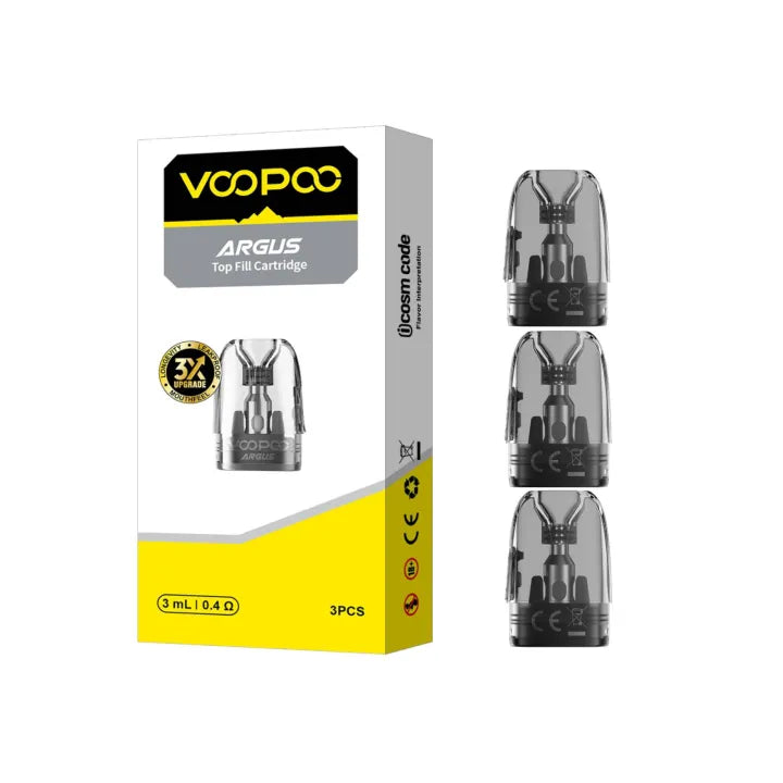 VOOPOO ARGUS TOP FILL CARTRIDGE 3ML 0.4OHM