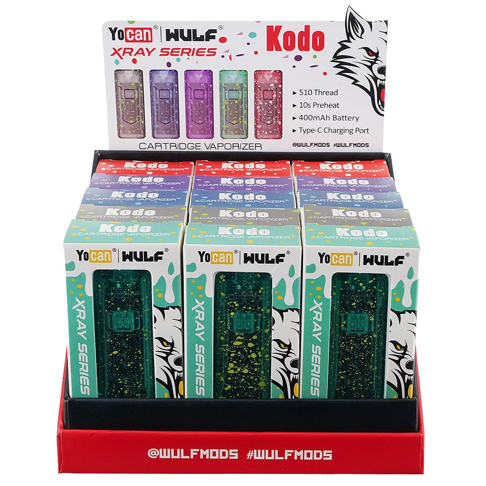 YOCAN WULF KODO XRAY SERIES 15CT WITH PACKAGING