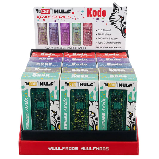 YOCAN WULF KODO XRAY SERIES 15CT WITH PACKAGING