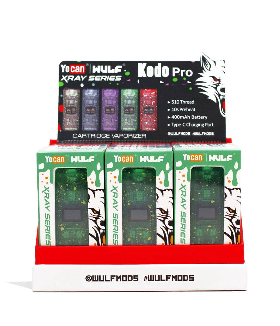 YOCAN WULF KODO PRO XRAY SERIES 15CT WITH PACKAGING