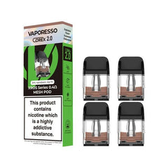 VAPORESSO XROS 1.0 COREX 2.0 2ML MESH POD WITH PACKAGING