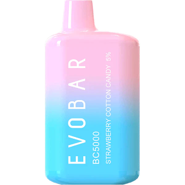 Evobar 5000 Puffs 5% | Strawberry Cotton Candy
