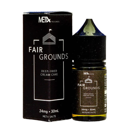 Met4 Vapor Salt Series E-Liquid 30mL (Salt Nic) Fair Grounds with packaging