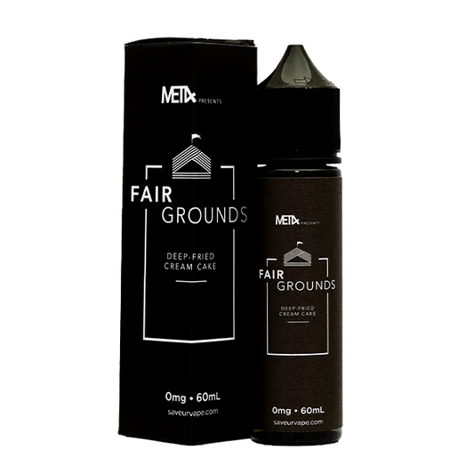 Met4 Vapor Series E-Liquid 60mL (Freebase) Fair Grounds with packaging