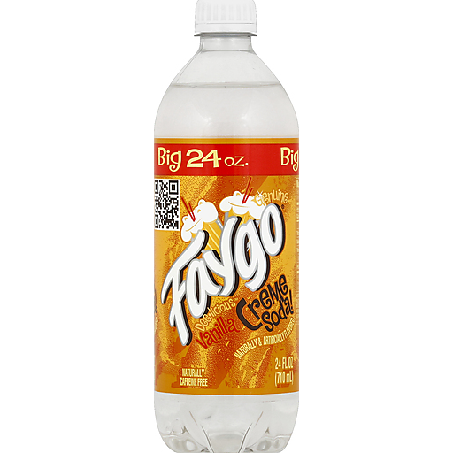 Faygo Soda 23OZ 24PK Creme Soda