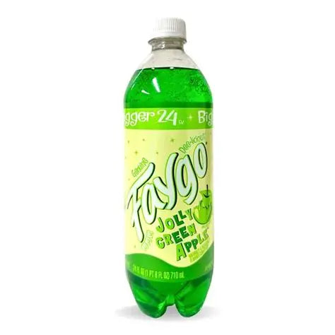 Faygo Soda 23OZ 24PK Green Apple