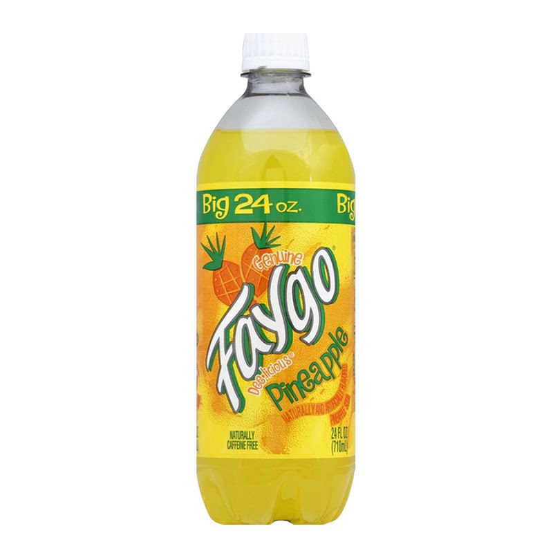 Faygo Soda 23OZ 24PK Pineapple