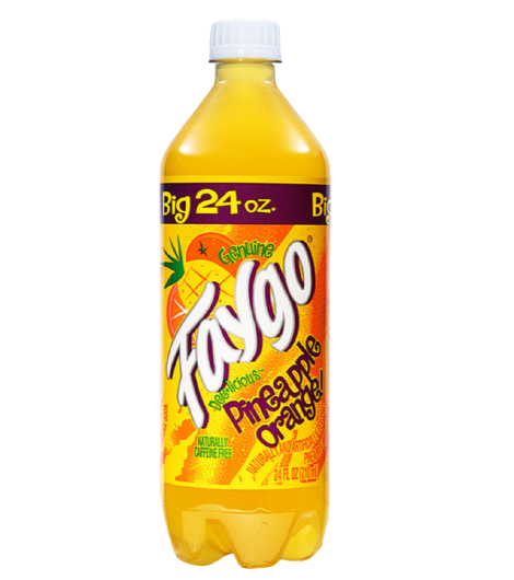 Faygo Soda 23OZ 24PK Pineapple Orange