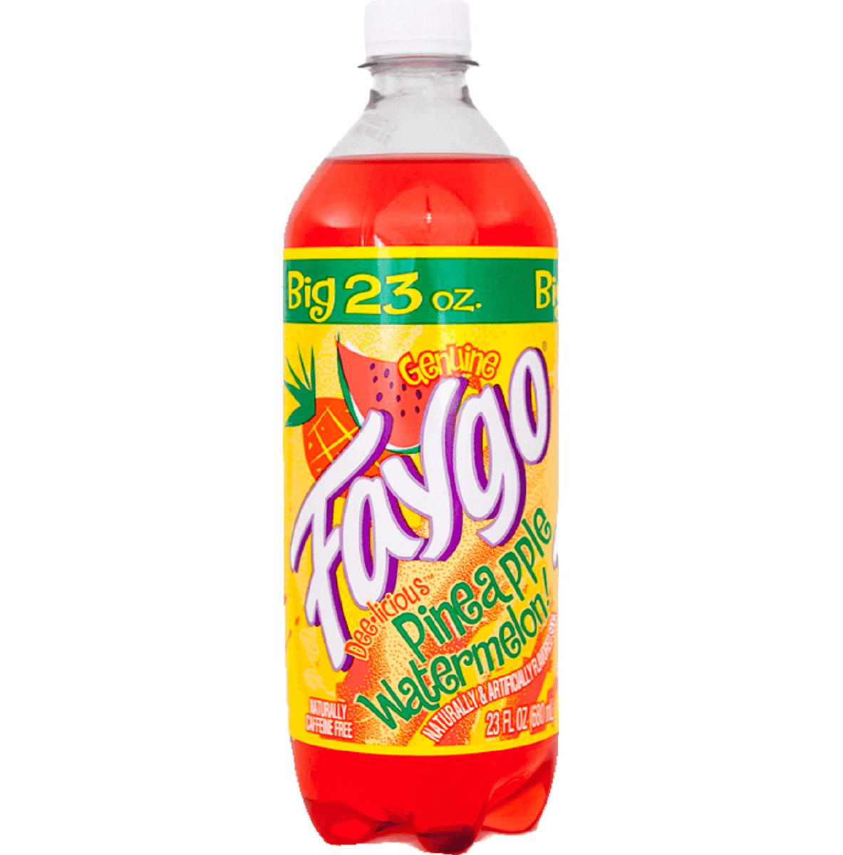 Faygo Soda 23OZ 24PK Pineapple Watermelon