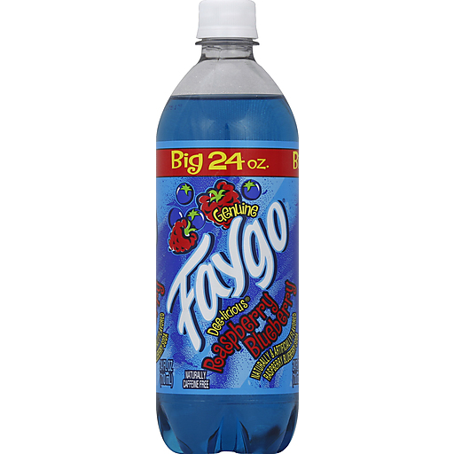 Faygo Soda 23OZ 24PK Raspbery Blueberry