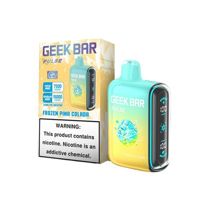 Geek Bar Pulse 7500 Puffs 5% Frozen Pina Colada with Packaging