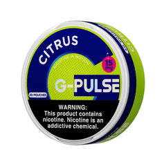 G-Pulse Nicotine Pouches 5Ct Citrus (15mg)