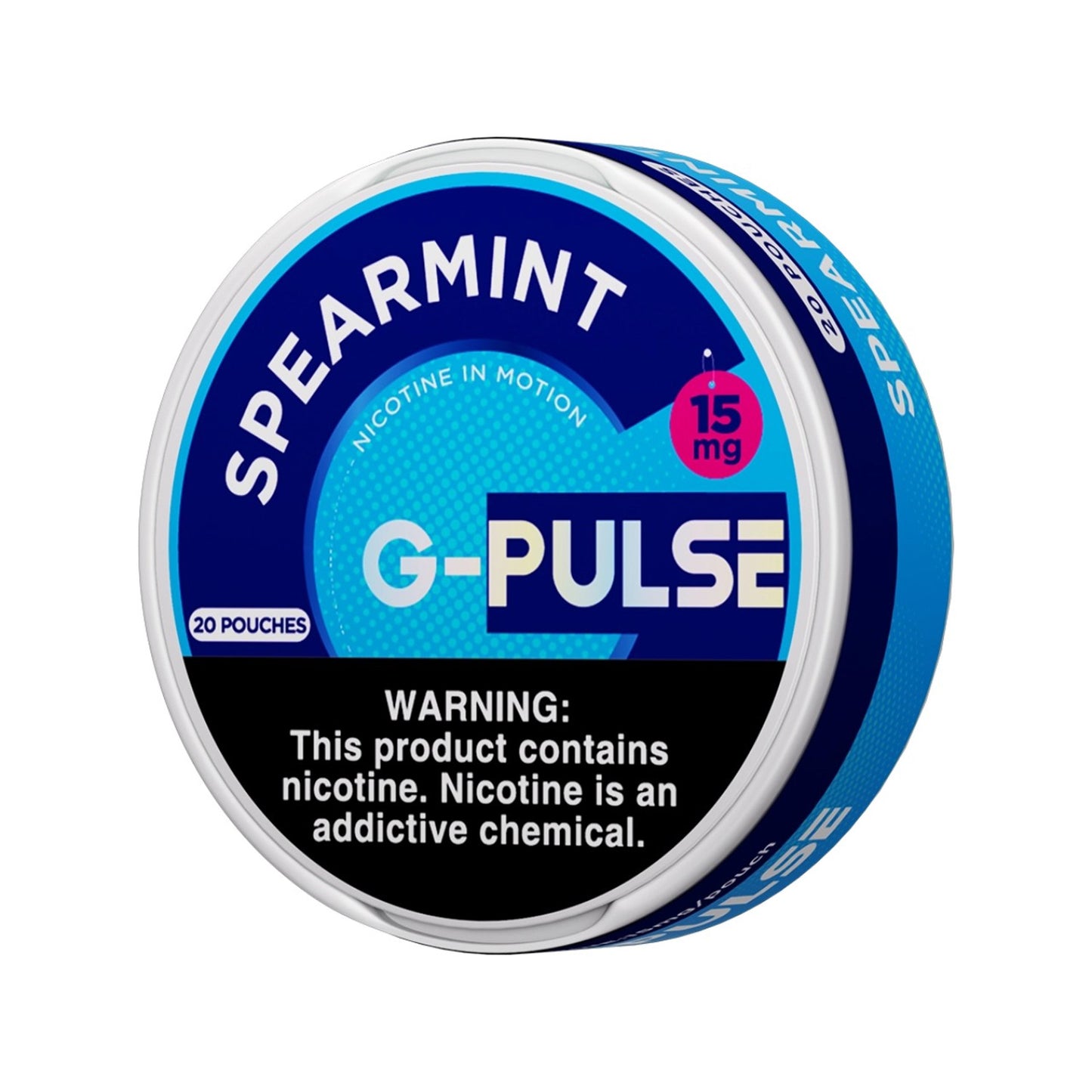 G-Pulse Nicotine Pouches 5Ct Spearmint (15mg)
