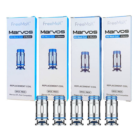 Freemax MS Mesh Coil (5-Pack) Group Photo