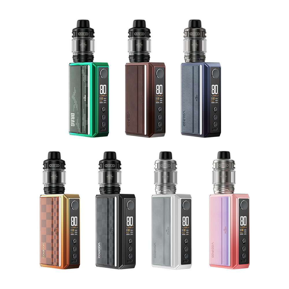 Voopoo Drag 5 Box Mod Kit | Group Photo