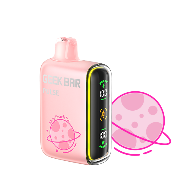 Geek Bar Pulse 7500 Puffs 5% Juicy Peach Ice