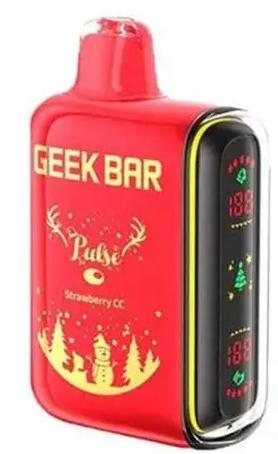 Geek Bar Pulse 7500 Puffs 5% Strawberry Cc