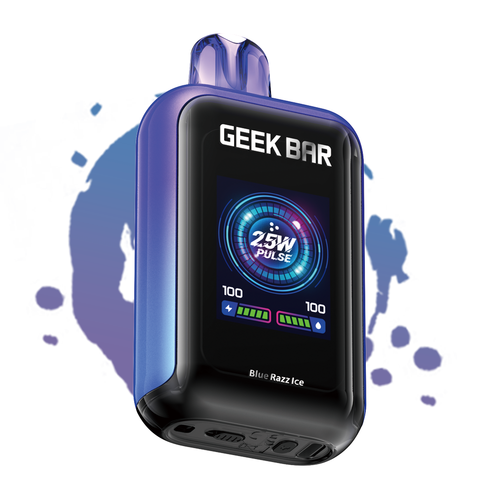 Geek Bar Sky View 25K 5Ct Blue Razz Ice