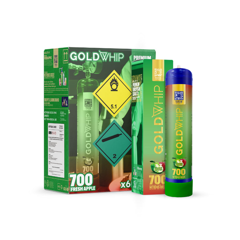Gold Whip 700s Apple with packaging