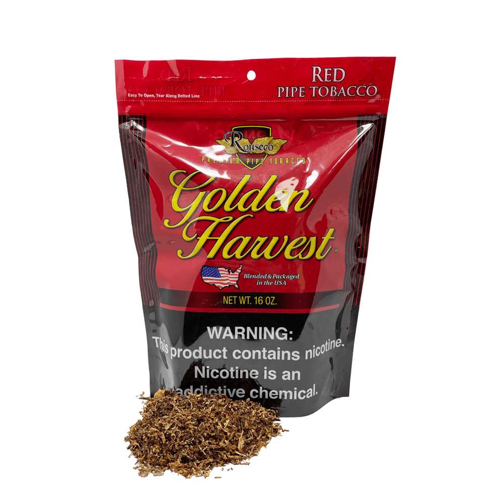 Golden Harvest 16 Oz Pipe Tobacco Red 