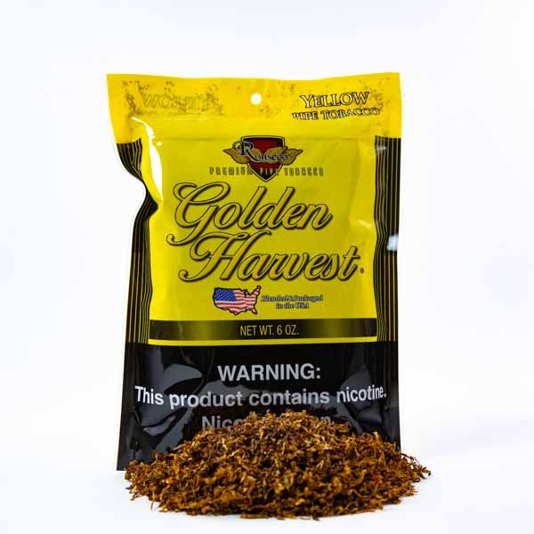 Golden Harvest 6 Oz Pipe Tobacco Yellow