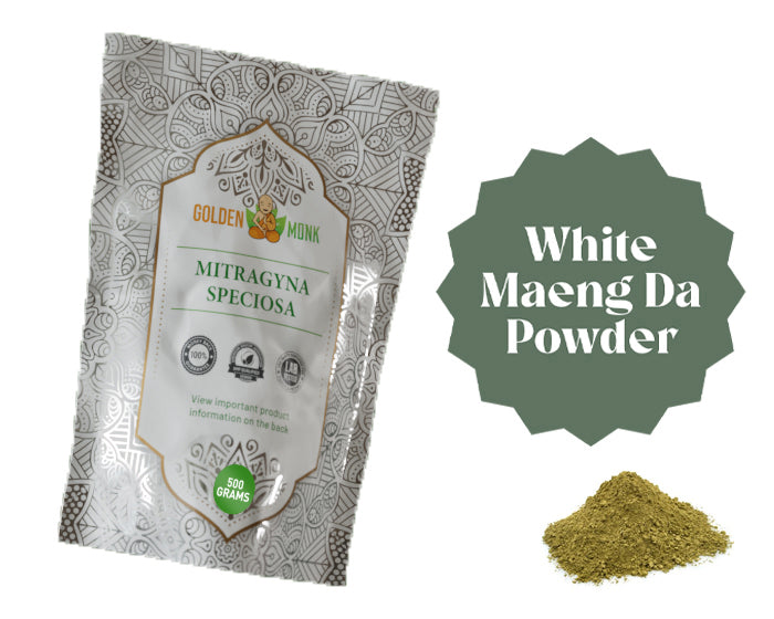 Golden Monk Mitragyna Speciosa White Maeng Da (500 G) (Powder)