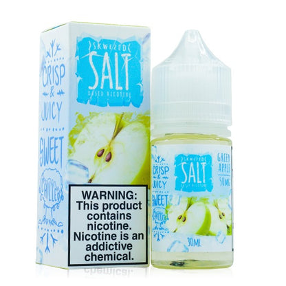 Skwezed Salt Series E-Liquid 30mL (Salt Nic) | Green Apple Ice