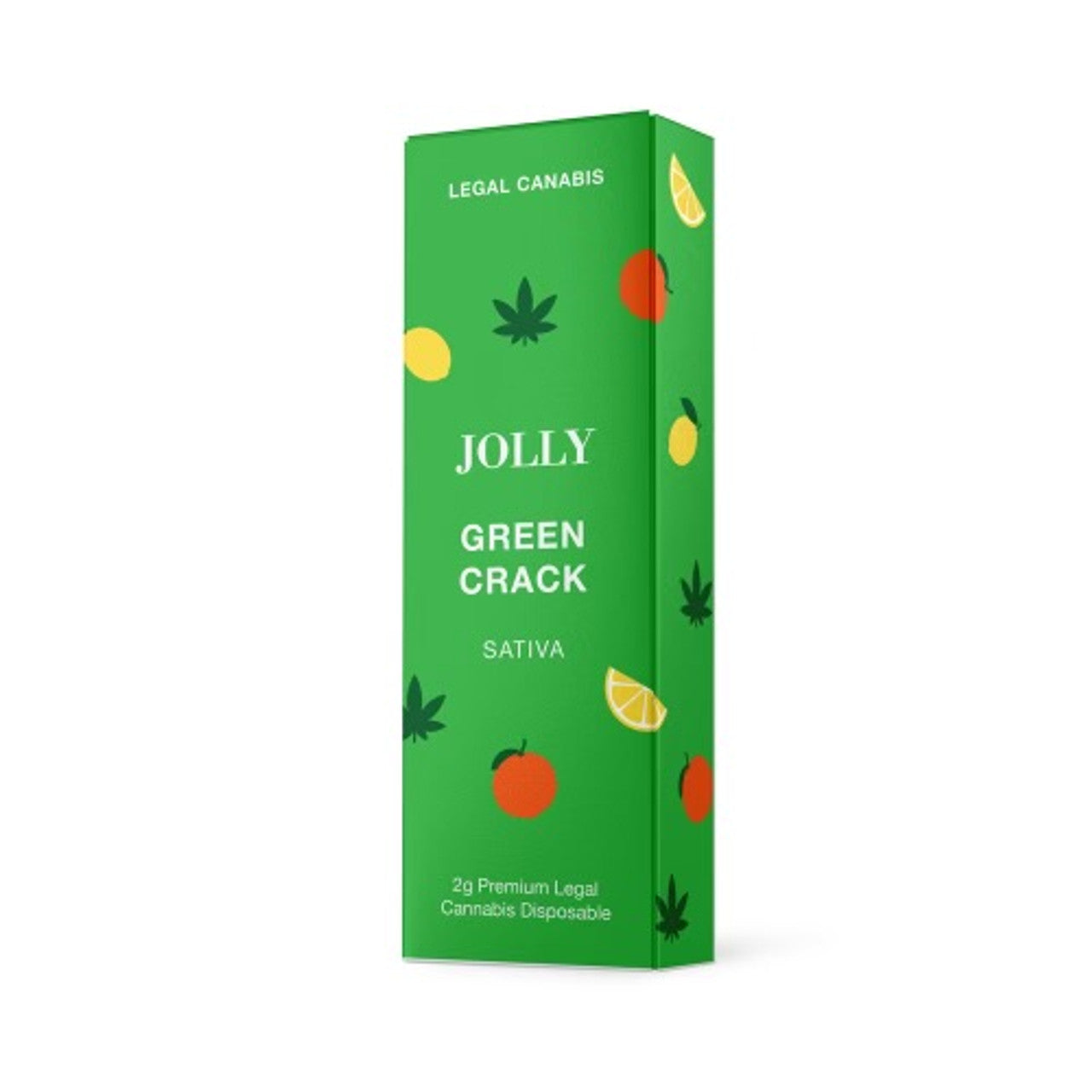 Jolly Disposable Legal Cannabis 2g | Green Crack