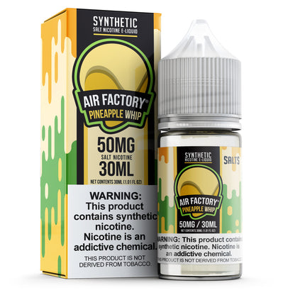 Air Factory TFN Salt Series E-Liquid 30mL (Salt Nic) | Pineapple Whip with Packaging