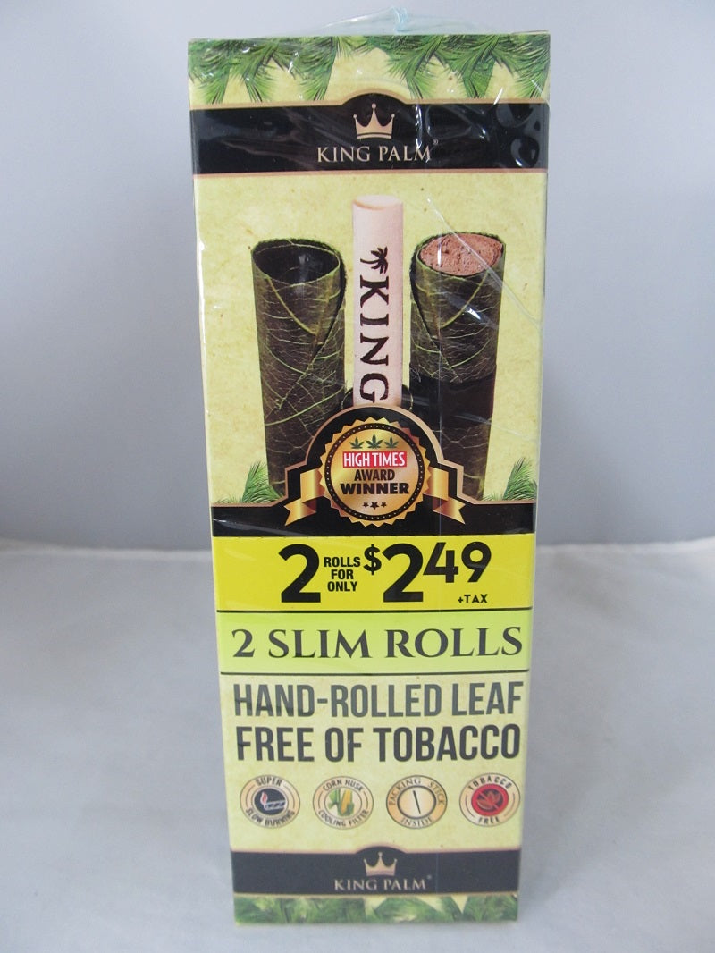 King Palm 2 Slim Rolls $2.49 with packaging