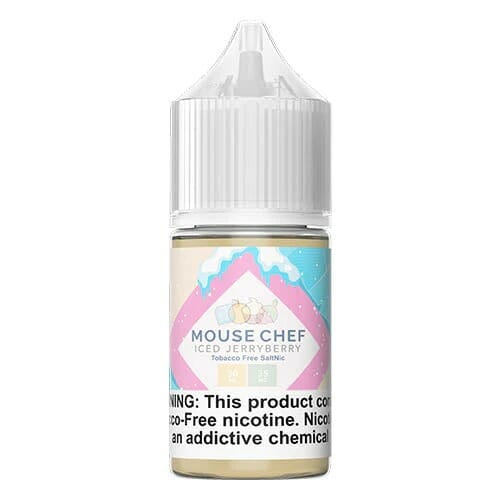 Mouse Chef TFN Salt Series E-Liquid 30mL (Salt Nic) Iced Jerry Berry