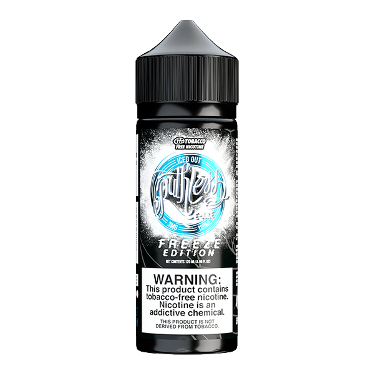 Ruthless Series E-Liquid 120mL (Freebase) | Iced Out (Freeze Edition)