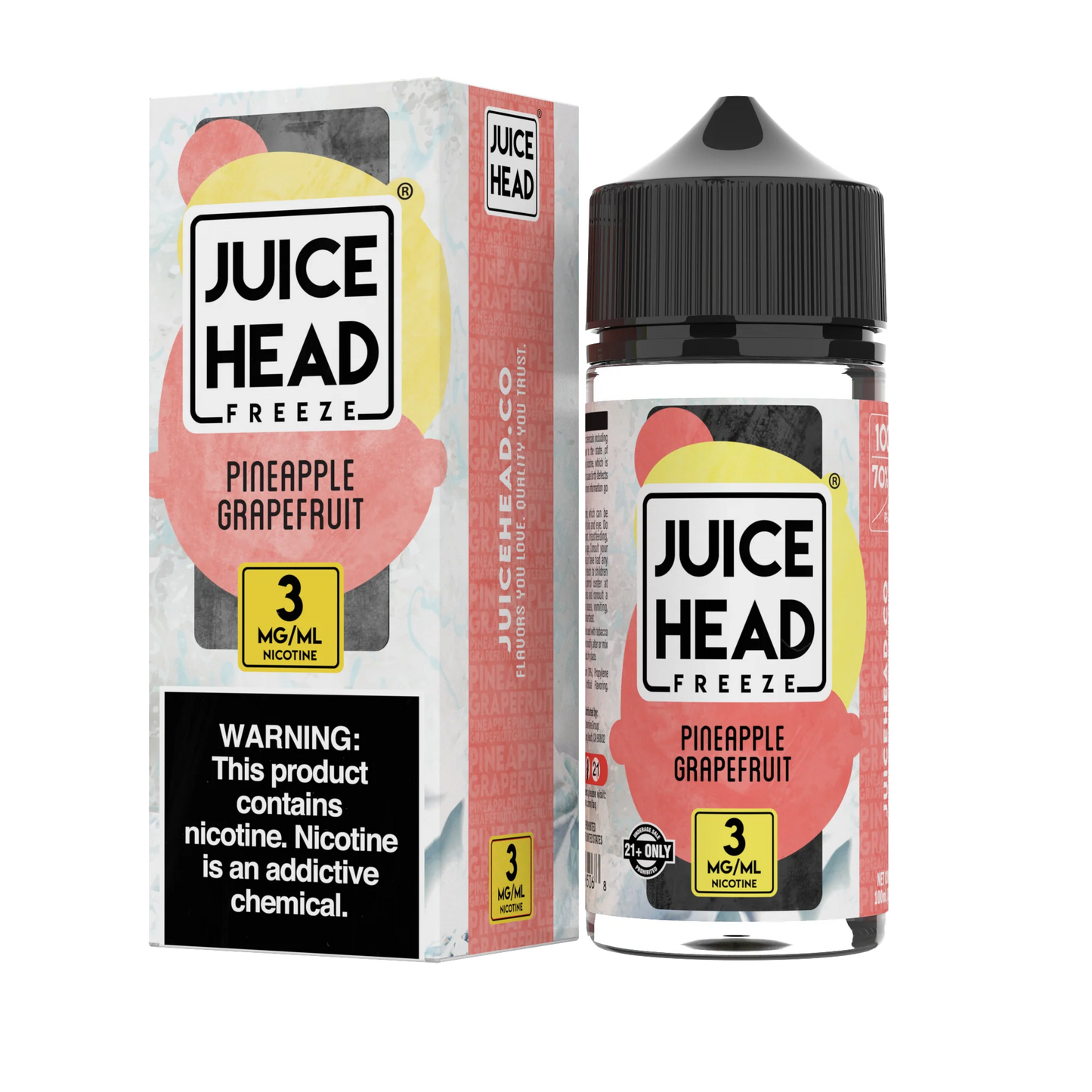 Juice Head 60mL 2PK Freeze Pineapple Grapefruit with Packaging