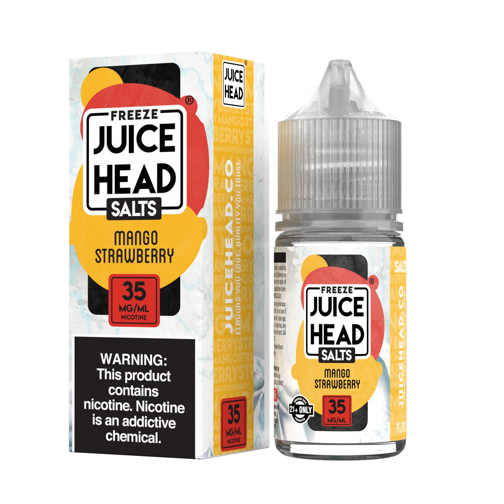 Juice Head 60mL 2PK Freeze Mango Strawberry with Packaging
