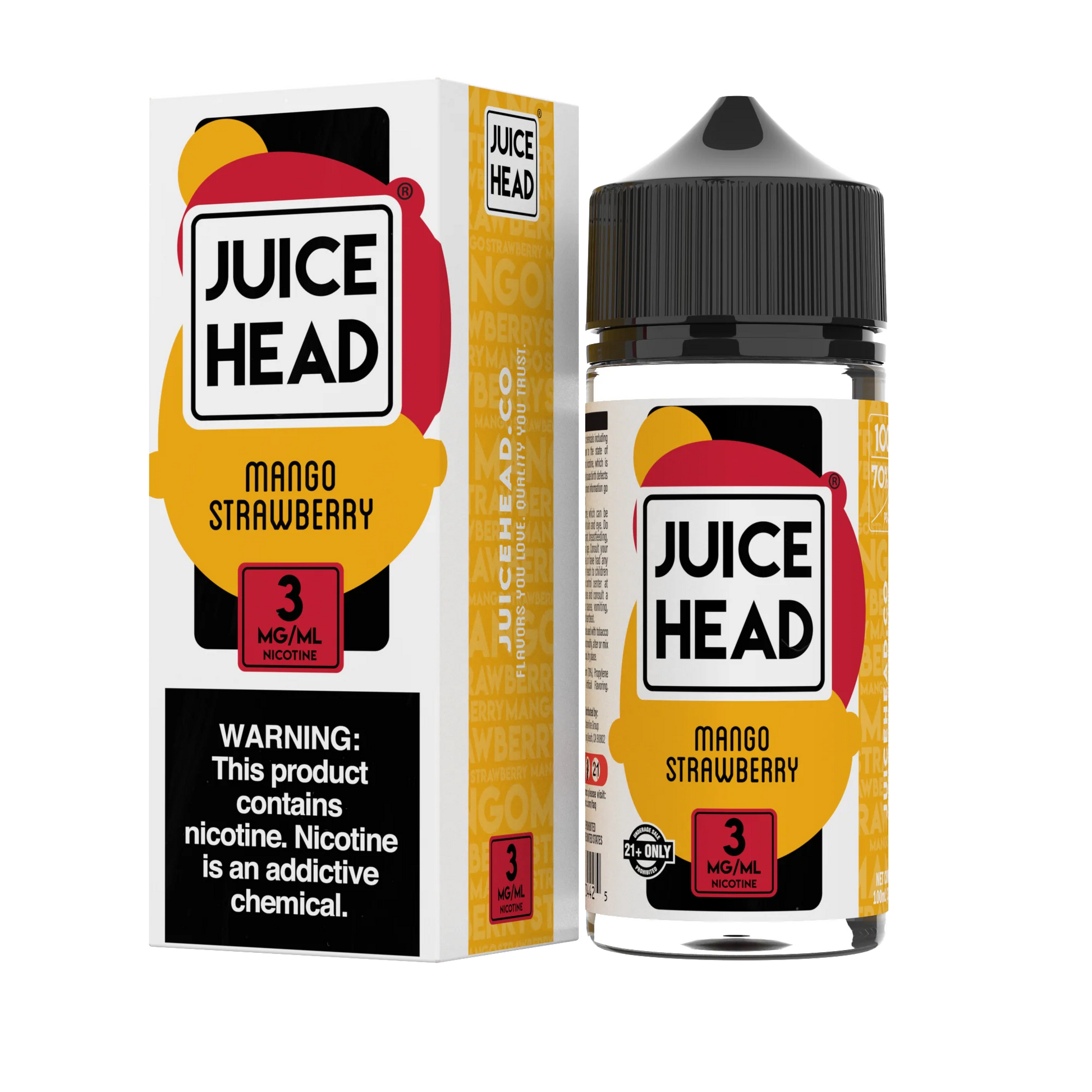 Juice Head 60mL 2PK Mango Strawberry with Packaging
