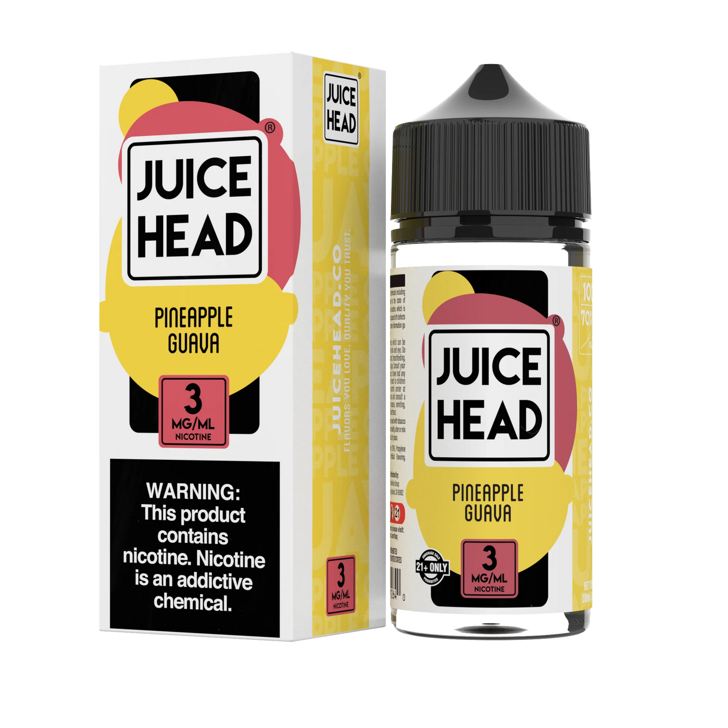 Juice Head 60mL 2PK Pineapple Guava with Packaging