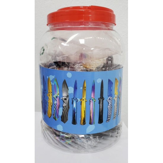 SPRING ASSISTED KNIVES JAR JR-101 24PCS
