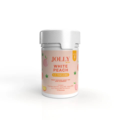 Jolly Mini 5Mg 50Ct White Peach