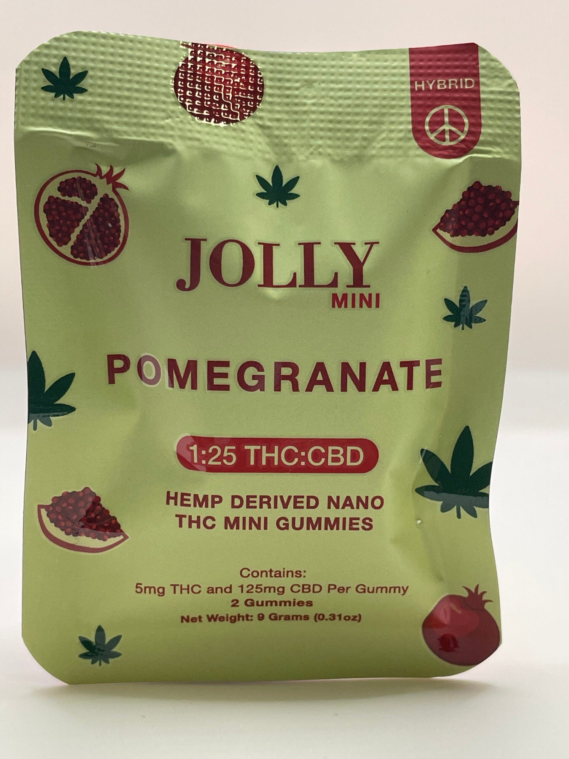 Jolly Mini Gummies Pomegranate 1:25 