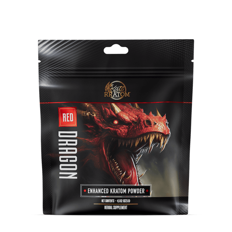 Kats Kratom Dragon Red (127.5g) Powder