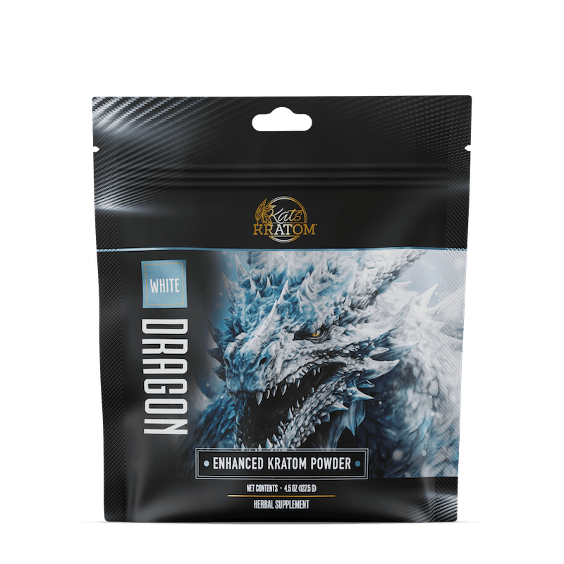Kats Kratom Dragon White (127.5g) Powder