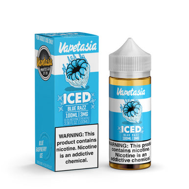 Vapetasia Series E-Liquid 100mL | Blue Razz iced with Packaging