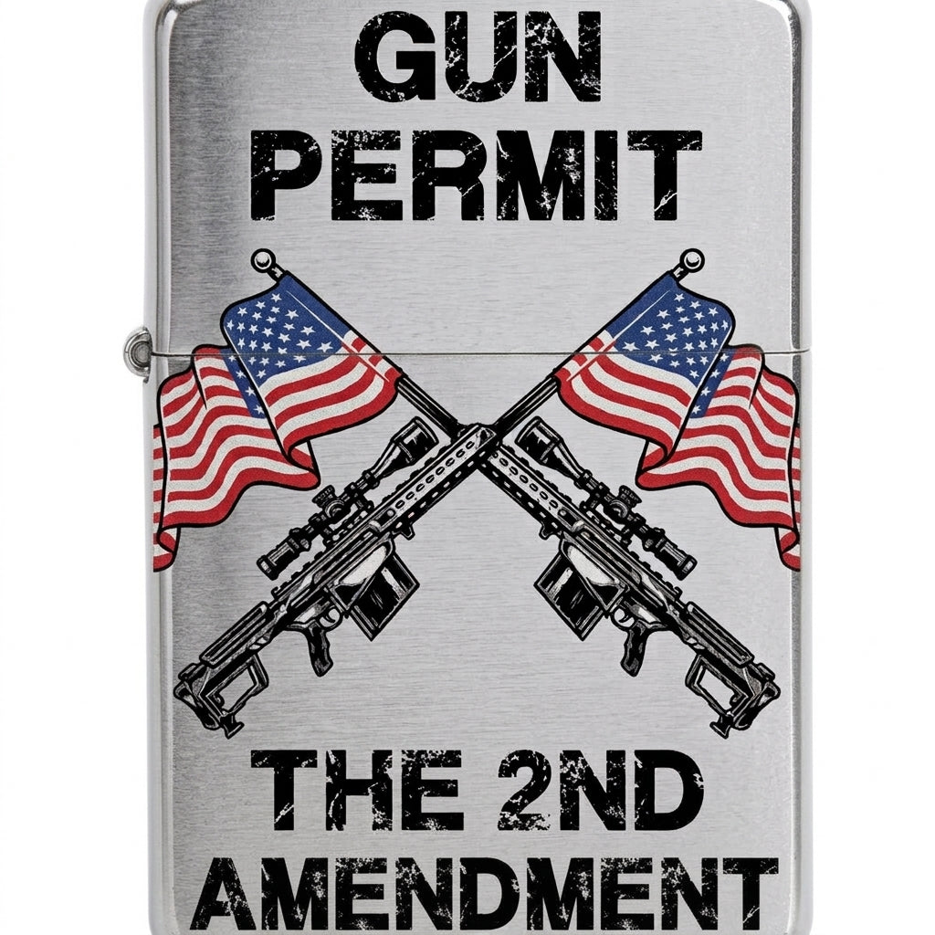 GENUINE ZIPPO LIGHTER (WE THE PEOPLE)