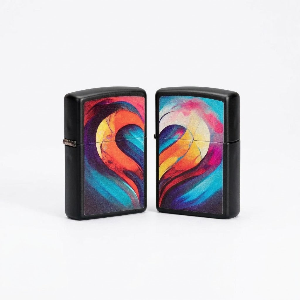 ZIPPO 64.95 HEART SET LEFT/RIGHT SET 46154