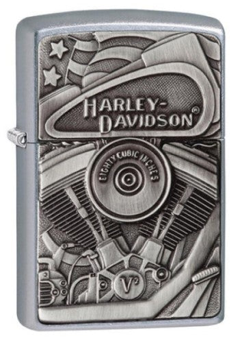 ZIPPO 62.95 HD MOTROR FLAG EMBLEM 29266